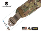 Тактический пояс-разгрузка РПС Emersongear Tactical War Belt MULTICAM CORDURA с ремнем и стропами MOLLE Multicam EM9295 - изображение 11