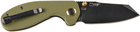 Нож CJRB Knives Maileah L Black Blade AR-RPM9 Steel G10 Green (27980314) - изображение 2