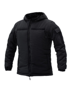 Куртка зимняя тактическая на молнии с капюшоном XL polk black - изображение 2