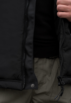 Куртка зимняя тактическая на молнии с капюшоном XXL polk black - изображение 8