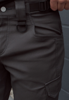 Утеплені тактичні штани на флісі soft shell XL gray fleece - зображення 7