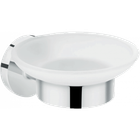 Мыльница подвесная HANSGROHE LOGIS стекло хром 41715000