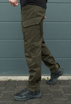 Утеплённые тактические штаны на флисе XS modern khaki fleece - изображение 7