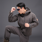 Тактична куртка / вітровка Pave Hawk Softshell grey XL - зображення 4