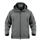 Тактична куртка / вітровка Pave Hawk Softshell grey М - зображення 1