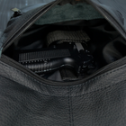 Тактическая кожаная сумка с кобурой, мужской мессенджер, барсетка - SW-728 черный слинг - изображение 8