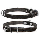 Нашийник "CoLLaR" одинарний (ширина 12мм, довжина 24-32см), чорний