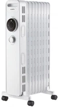 Олійний радіатор KUMTEL KUM-1230S White