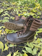 Берці зимові полегшені, взуття для військових KROK BЗ1, 45 розмір, коричневі, 01.45 - зображення 3