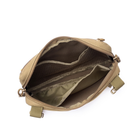 Тактична Сумка Органайзер Підвісна MOLLE Підсумок ClefersTac M12 - Багатофункціональна сумка нагрудна, Койот (5002295) - зображення 3