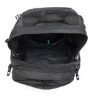 Тактический рюкзак трансформер на 40-60 литров черный с поясным ремнем - изображение 7