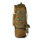 Тактичний рюкзак трансформер на 40-60 літрів Койот з поясним ременем - зображення 3