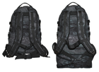 Супер-крепкий туристический рюкзак трансформер с поясным ремнем на 40-60 литров Атакс Кордура 1200 ден - изображение 4