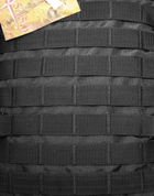 Міцний тактичний штурмовий рюкзак на 38 літрів чорний - зображення 3