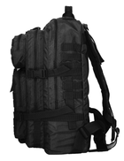 Міцний тактичний штурмовий рюкзак на 38 літрів чорний - зображення 4