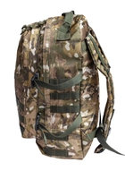 Рюкзак тактический Военный на 40 литров водоотталкивающая ткань Мультикам 161-1 - изображение 3