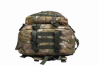 Рюкзак тактический Военный на 40 литров водоотталкивающая ткань Мультикам 161-1 - изображение 4