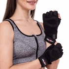 Рукавички тактичні без пальців, військові рукавички, рукавички багатоцільові розмір S Чорні SB-161591 - зображення 11