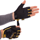 Тактичні рукавички для полювання та риболовлі MECHANIX Розмір XL чорно-жовті BC-5628 - зображення 3