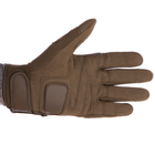 Тактические перчатки с закрытыми пальцами SILVER KNIGHT Размер XL оливковый BC-7052 - изображение 4