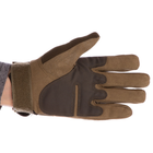 Перчатки тактические с закрытыми пальцами и усиленным протектором OAKLEY размер XL оливковые BC-4623 - изображение 5