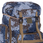 Тактический рюкзак военный рюкзак туристический бескаркасный RECORD V=50л синий пиксель TY-096 - изображение 3