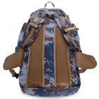 Тактический рюкзак военный рюкзак туристический бескаркасный RECORD V=50л синий пиксель TY-096 - изображение 4