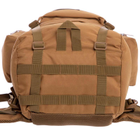 Рейдовый рюкзак тактический каркасный SILVER KNIGHT V-65л khaki TY-065 - изображение 9