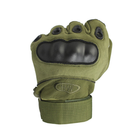 Перчатки мужские тактические с защитой OKLAI 705 M Green - изображение 3