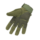 Рукавички чоловічі тактичні із захистом OKLAI 705 XL Green - зображення 7