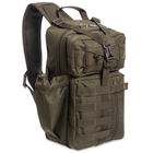 Рюкзак тактичний патрульний однолямочный SILVER KNIGHT 30 літрів olive TY-5386 - зображення 1