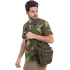 Рюкзак-сумка тактичний штурмової SILVER KNIGHT V-20л olive camouflage TY-803 - зображення 4