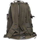 Рюкзак тактический трехдневный SILVER KNIGHT V-40л оливковый 3D - изображение 5