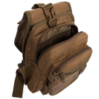 Рюкзак тактический патрульный однолямочный сумка-слинг тактическая V-5 л khaki TY-184 - изображение 4