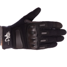 Тактические перчатки с закрытыми пальцами SILVER KNIGHT Размер L черный BC-7052 - изображение 5