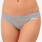 Трусики-бразилиана из эластичного хлопка Sielei 1247 Grigio 48(XL) Серый