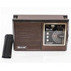 Радіоприймач Golon RX-9933 MP3 акумуляторний та від батарейок Коричневий