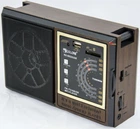 Радіоприймач акумуляторний Golon від мережі та батарейок FM/AM/SW та USB/MicroSD