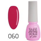 Гель-лак Toki Toki 060, 5 мл, брусничный