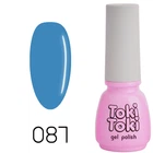 Гель-лак Toki Tok 087, 5 мл, блакитний