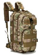 Тактичний штурмовий військовий рюкзак B02 25л мультикам - зображення 1