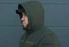 Куртка тактична зимова на блискавці з капюшоном XS polk khaki - зображення 14