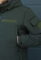 Куртка тактична зимова на блискавці з капюшоном XXL polk khaki - зображення 10