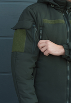 Куртка тактична зимова на блискавці з капюшоном XXL polk khaki - зображення 12