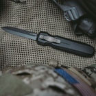 Нож складной SOG Pentagon OTF Black Out (SOG 15-61-01-57) - изображение 7