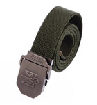 Ремінь тактичний герб України SP-Sport Tactical Belt TY-6663 120x3,5 см оливковий