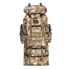 Рюкзак тактический, походный на 100 литров Песочный - изображение 1