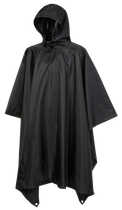 Дождевик Brandit Ripstop Poncho Black - изображение 1