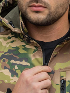 Тактична куртка утеплена Grifon Squad Soft Shell 1221133 52 Мультикам (ROZ6400158931) - зображення 7