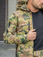 Тактична куртка утеплена Grifon Squad Soft Shell 1221133 56 Мультикам (ROZ6400158933) - зображення 11